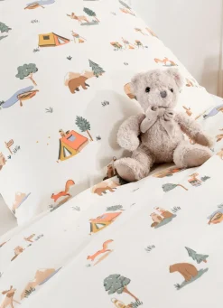 Hot Bouchara PARURE DE LIT BÉBÉ EN PERCALE WILD MULTICOLORE
