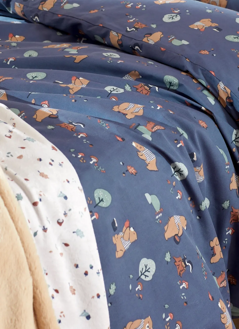 Online Bouchara PARURE DE LIT ENFANT OURS BLEU