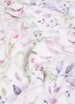 Hot Bouchara PEIGNOIR FORME KIMONO EN VELOURS IMPRIMÉ MULTICOLORE