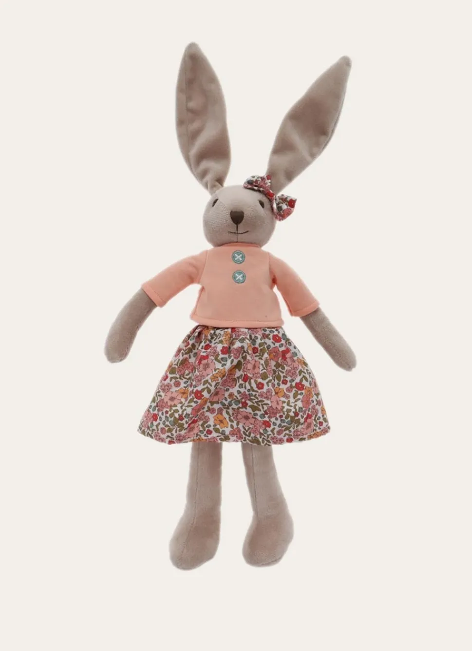 Online Bouchara PELUCHE EN FORME DE LAPINE MULTICOLORE
