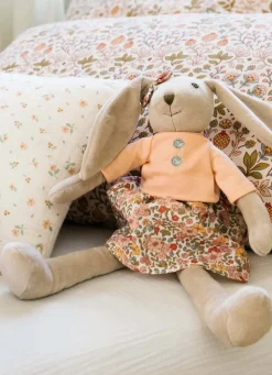 Online Bouchara PELUCHE EN FORME DE LAPINE MULTICOLORE