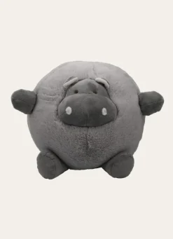 Hot Bouchara PELUCHE HIPPOPOTAME ROND GRIS
