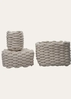 Discount Bouchara PETIT PANIER PEDRO BLANC