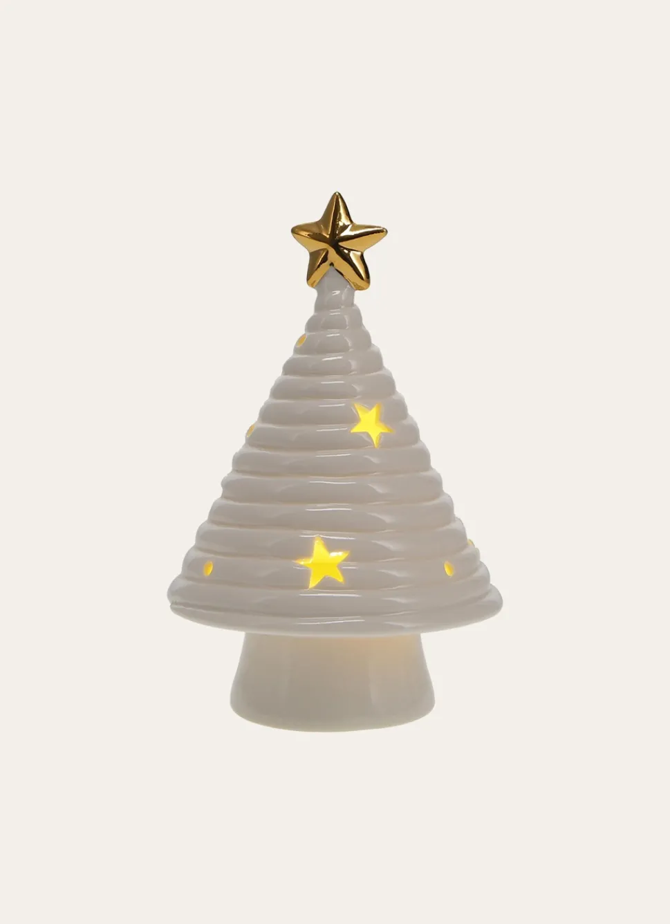 Sale Bouchara PETIT SAPIN DÉCORATIF ÉTOILE LUMINEUSE BLANC