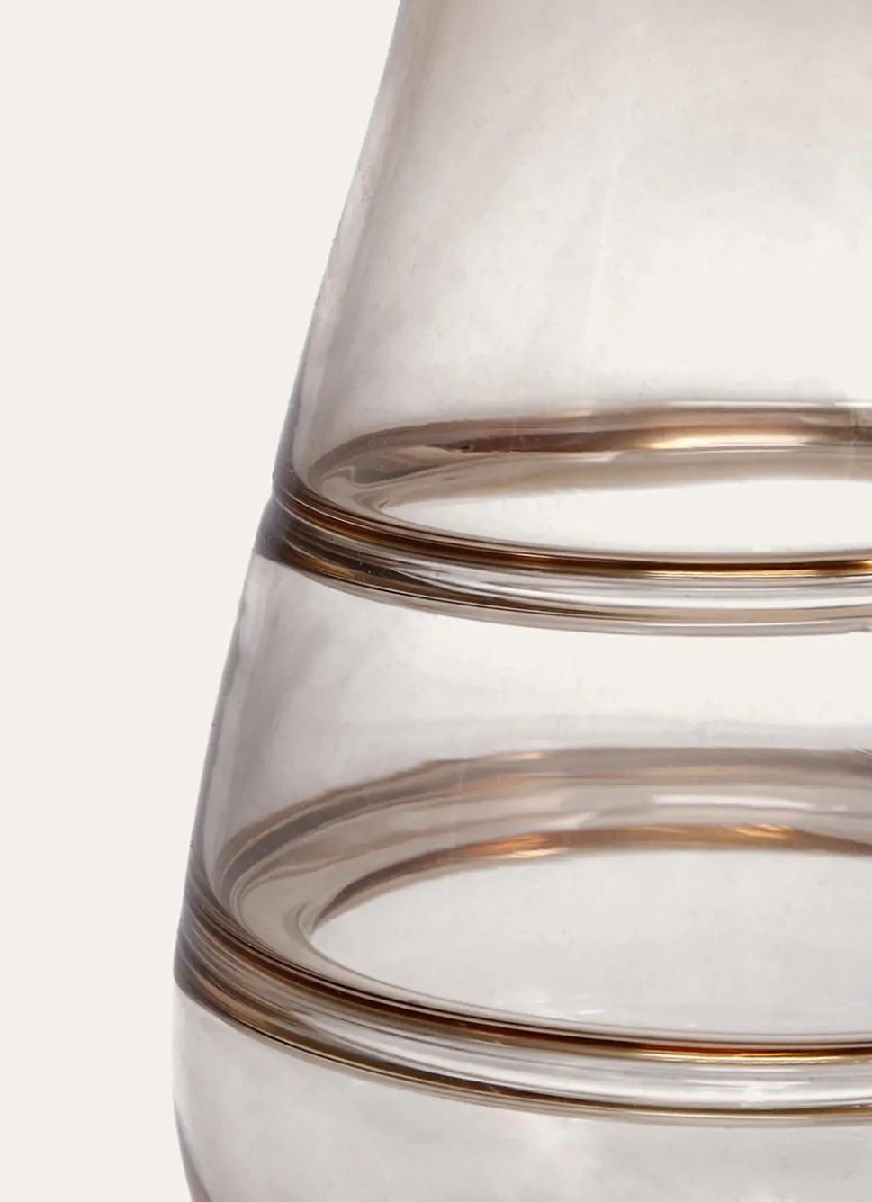 Bouchara PETIT VASE EN VERRE RICOCHET AMBRE