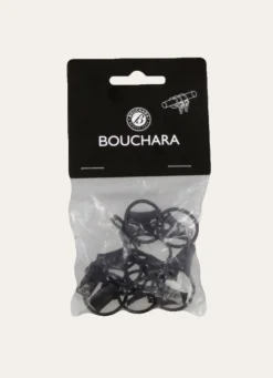 Discount Bouchara PETITS ANNEAUX À PINCES POUR RIDEAUX - DIAM2,2CM NOIR