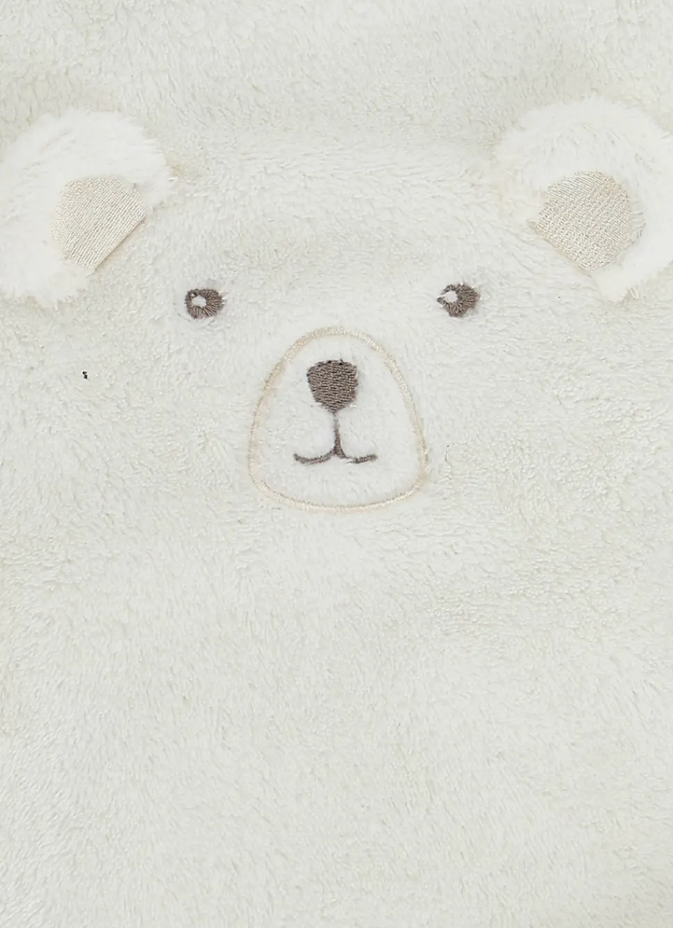 Sale Bouchara PLAID À ROULER TÊTE D'OURS BLANC