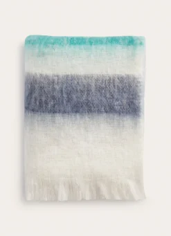 Hot Bouchara PLAID EFFET MOHAIR NUIT