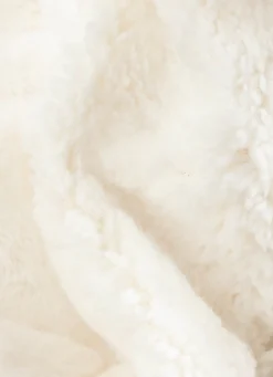 New Bouchara PLAID EN FAUSSE FOURRURE IVOIRE