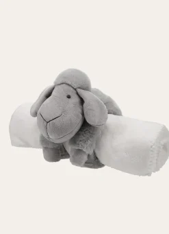 Bouchara PLAID PELUCHE MOUTON GRIS