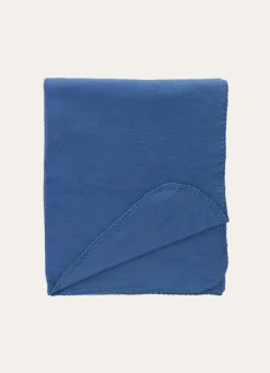 New Bouchara PLAID POLAIRE UNI BLEU