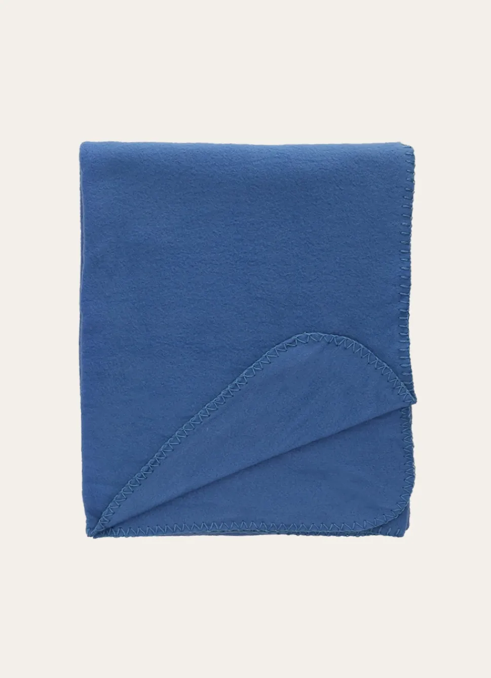 New Bouchara PLAID POLAIRE UNI BLEU