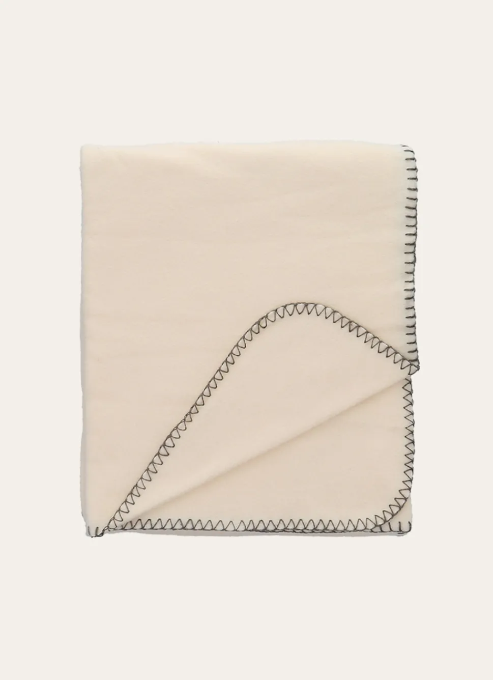 Sale Bouchara PLAID POLAIRE UNI ECRU