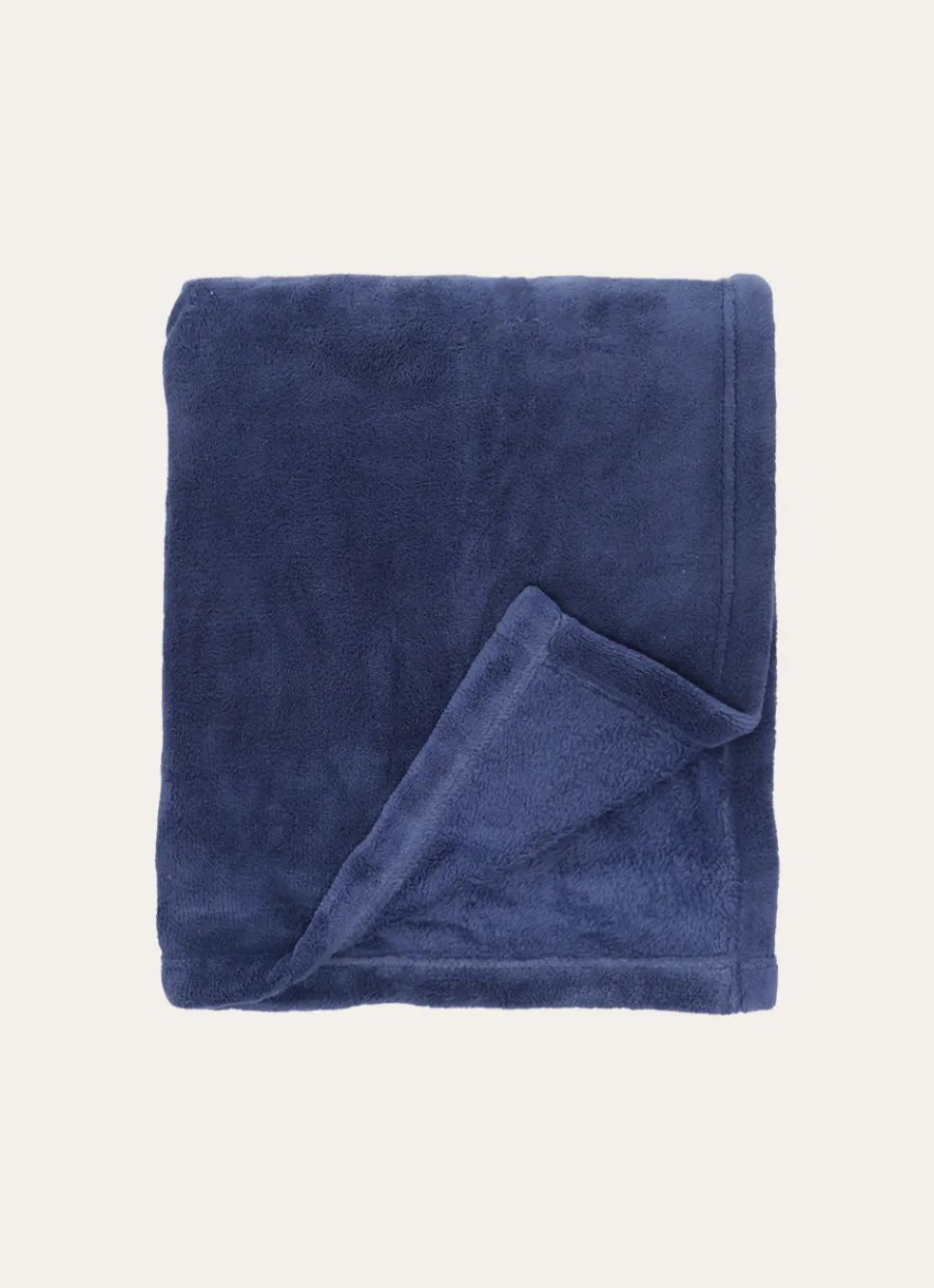 Outlet Bouchara PLAID POLAIRE UNI DOUX BLEU