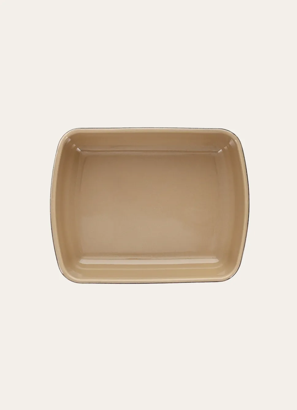 Hot Bouchara PLAT À FOUR BICOLORE EN CÉRAMIQUE GRAND FORMAT OSIER