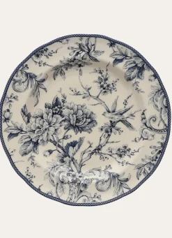 Discount Bouchara PLAT DE PRÉSENTATION EN GRÈS ADELAÏDE MARINE