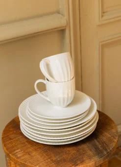 Outlet Bouchara PLAT OVALE EN PORCELAINE BLANC