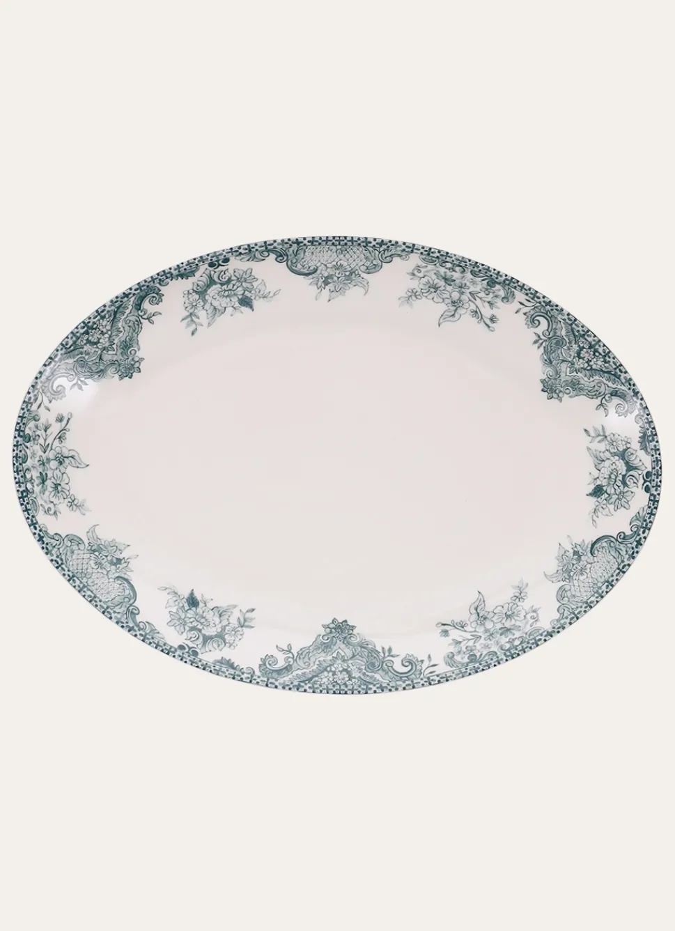 Outlet Bouchara PLAT OVALE HÉLOISE Vert LAURIER