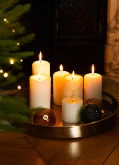 Discount Bouchara PLATEAU ROND EN MÉTAL BROSSÉ BRONZE