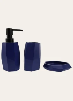 Discount Bouchara PORTE SAVON NORMAN BLEU