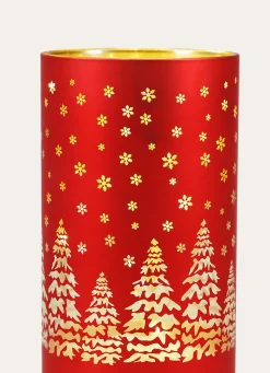 Bouchara POT LUMINEUX DÉCORATIF ROUGE