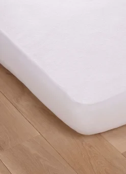 Outlet Bouchara PROTÈGE-MATELAS IMPERMÉABLE ANTI-ACARIENS - 170 GR BLANC