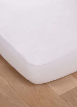 Outlet Bouchara PROTÈGE-MATELAS IMPERMÉABLE ANTI-ACARIENS - 170 GR BLANC