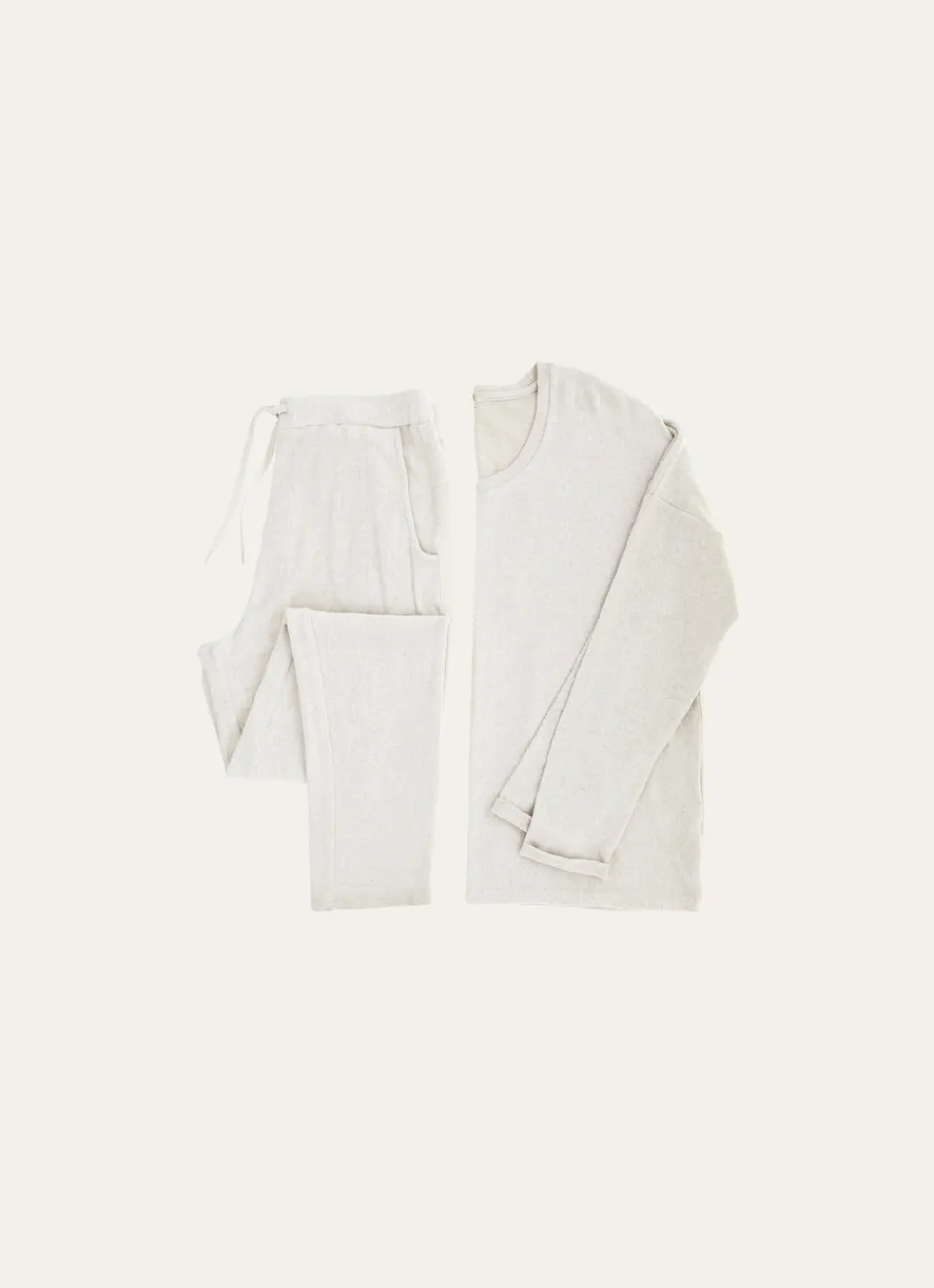 Discount Bouchara PULL À MANCHES LONGUES ECRU CHINE