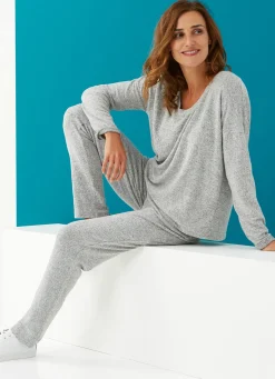 Outlet Bouchara PULL À MANCHES LONGUES GRIS CHINE