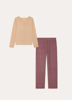 Outlet Bouchara PYJAMA BAS IMPRIMÉ BAIES CERRY PARME