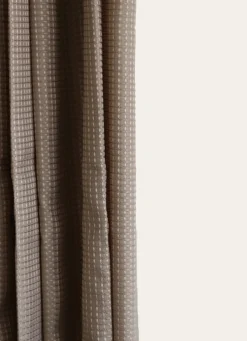 Discount Bouchara RIDEAU DE DOUCHE GAUFRÉ BRUXELLES TAUPE