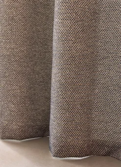 Sale Bouchara RIDEAU FANTAISIE AVEC MICRO MOTIF EN JACQUARD ENCRE