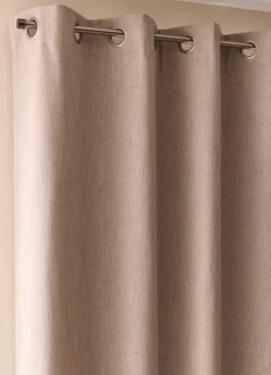 Best Bouchara RIDEAU OCCULTANT ASPECT AVEC LIN NATUREL