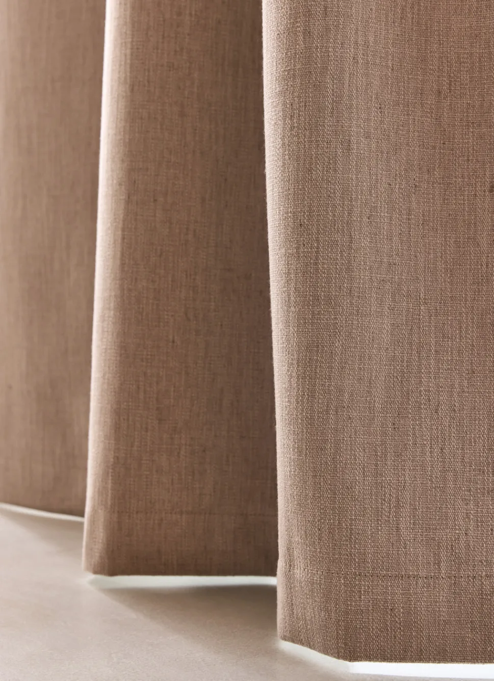 Best Bouchara RIDEAU OCCULTANT ASPECT AVEC LIN NATUREL