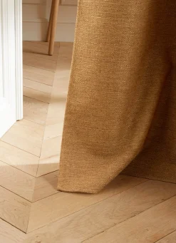 Clearance Bouchara RIDEAU OCCULTANT UNI EFFET TRAMÉ BRUN MAÏS