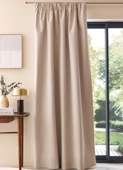 Sale Bouchara RIDEAU TEXTURÉ OCCULTANT BEIGE