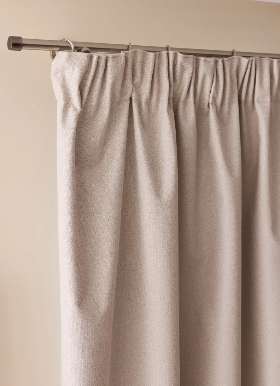 Sale Bouchara RIDEAU TEXTURÉ OCCULTANT BEIGE