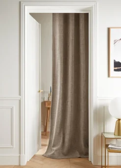 Discount Bouchara RIDEAU THERMIQUE GRANDE HAUTEUR OLIVIA BEIGE