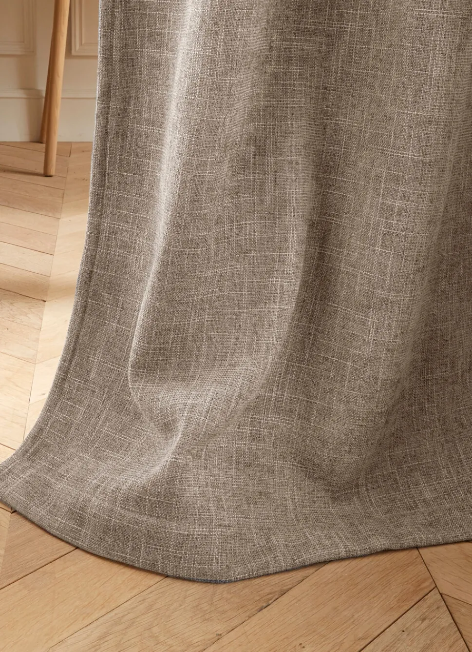 Discount Bouchara RIDEAU THERMIQUE GRANDE HAUTEUR OLIVIA BEIGE