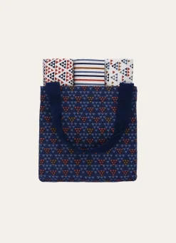 Clearance Bouchara SAC DE 3 TORCHONS ELYO MULTICOLORE