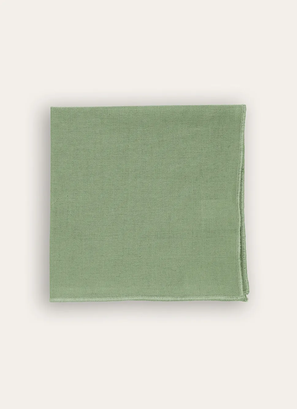 Hot Bouchara SERVIETTE DE TABLE EN COTON ET LIN BOURDON COLORÉ AMANDE