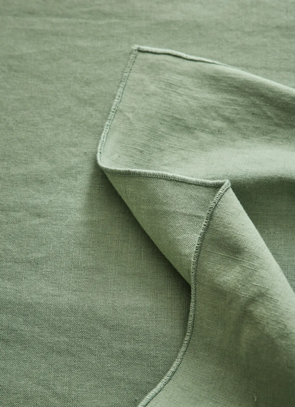 Hot Bouchara SERVIETTE DE TABLE EN COTON ET LIN BOURDON COLORÉ AMANDE