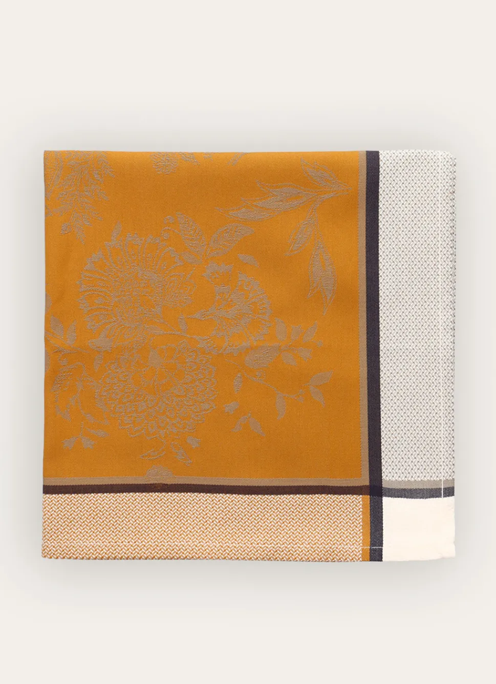 Hot Bouchara SERVIETTE DE TABLE EN JACQUARD DE COTON INTZ MULTICOLORE/JAUNE