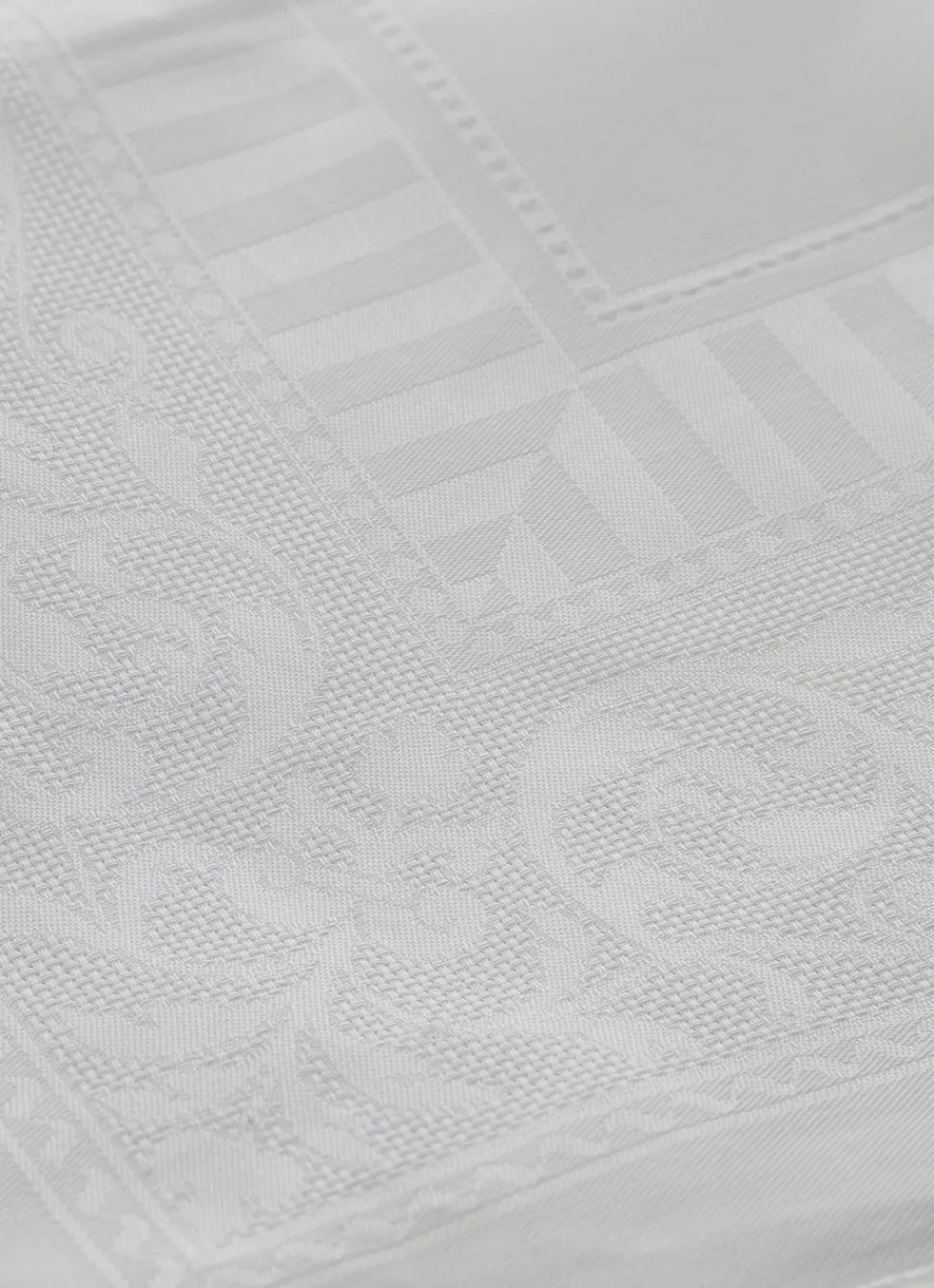 Online Bouchara SERVIETTE DE TABLE EN JACQUARD BLANC