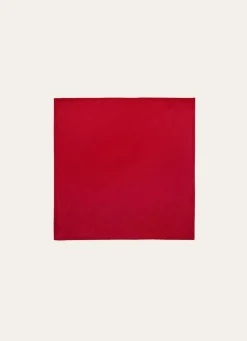 Clearance Bouchara SERVIETTE DE TABLE UNIE EN COTON BORDEAUX