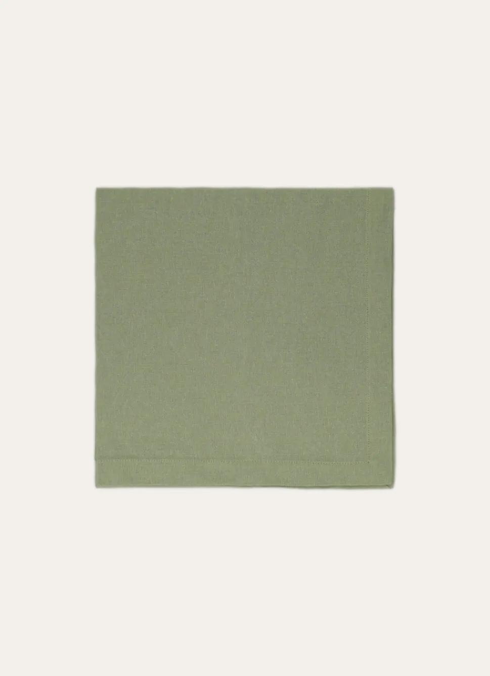 Sale Bouchara SERVIETTE DE TABLE UNIE EN COTON AMANDE