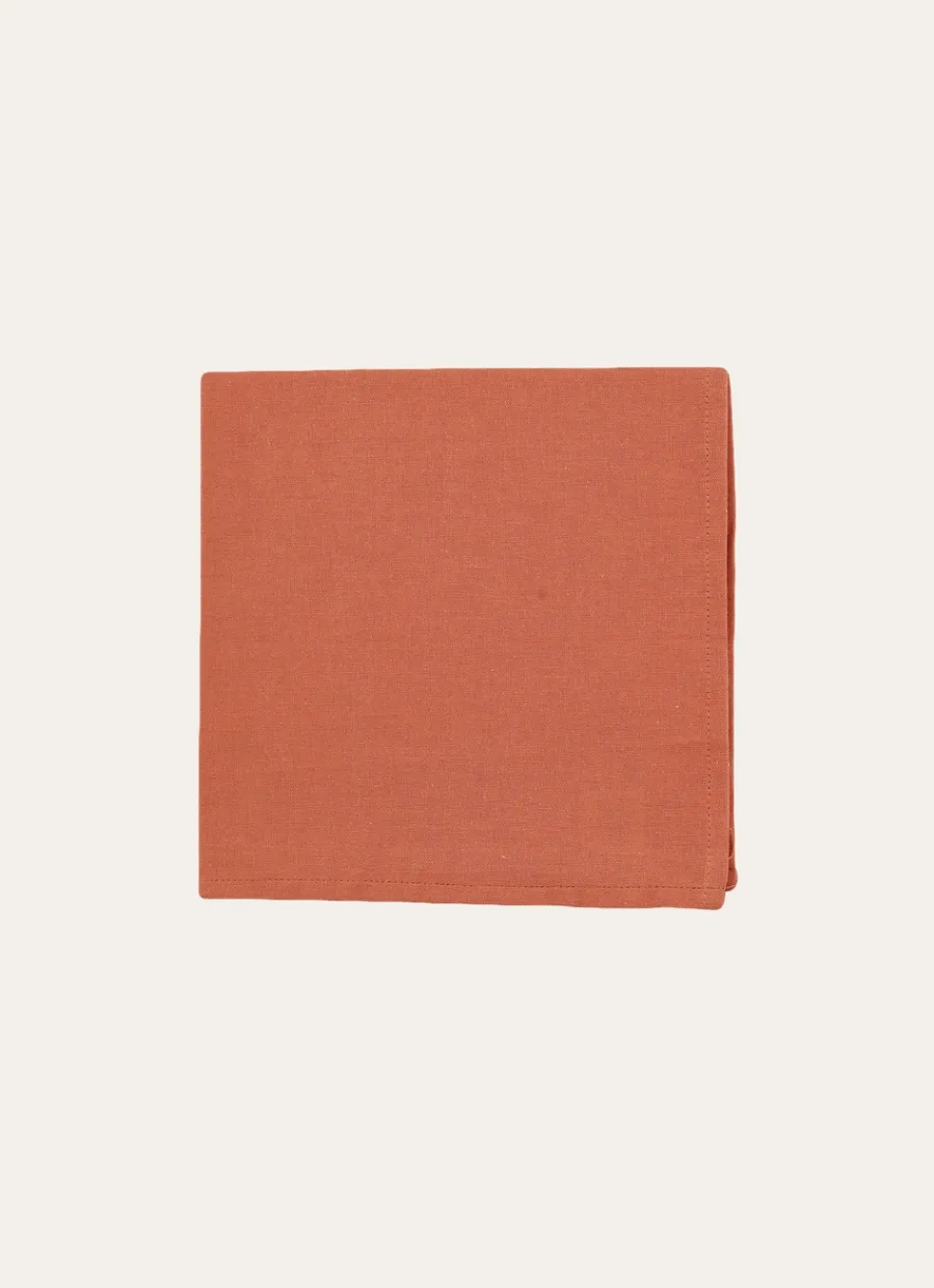 Online Bouchara SERVIETTE DE TABLE UNIE EN COTON TERRE