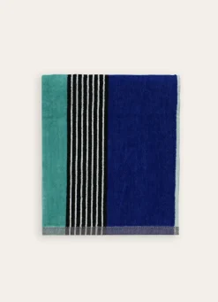 Sale Bouchara SERVIETTE DE TOILETTE BICOLORE EN VELOURS vert