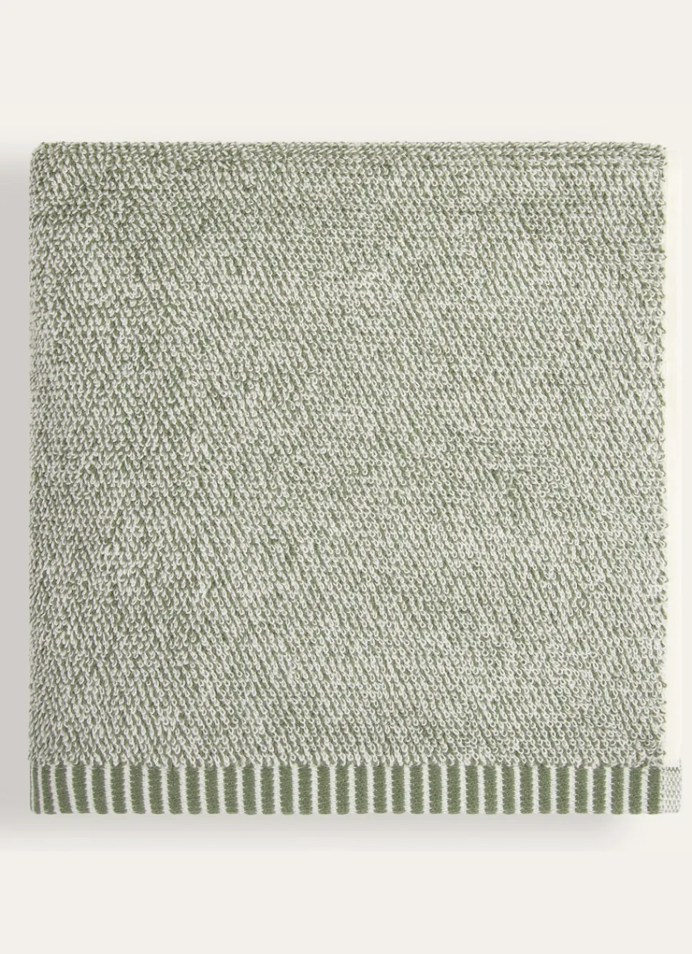 Discount Bouchara SERVIETTE DE TOILETTE CHINÉE vert