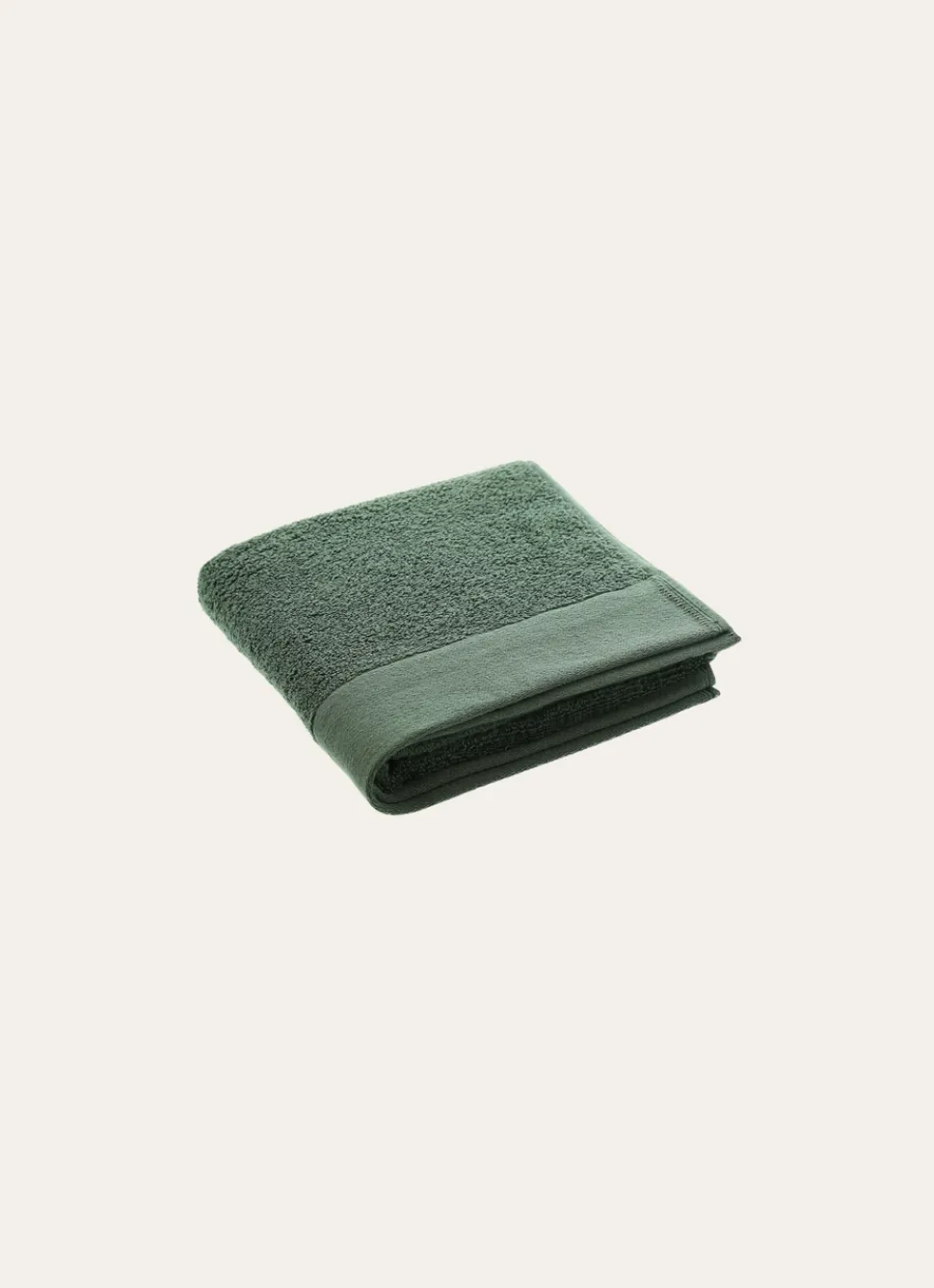 Best Bouchara SERVIETTE DE TOILETTE COTON MOELLEUX ZÉRO TORSION vert